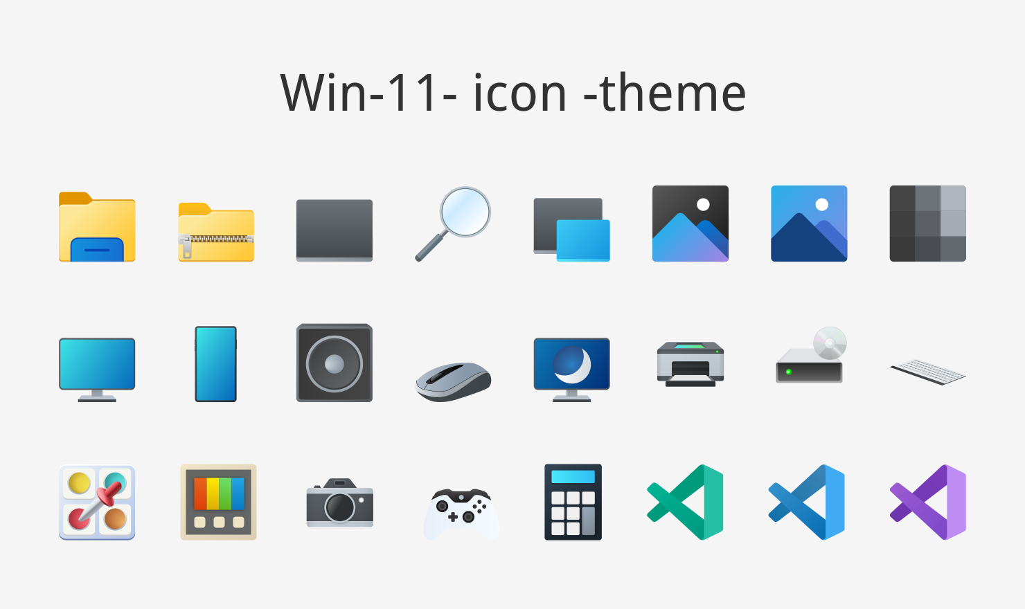 Win11 Icons screenshot 2