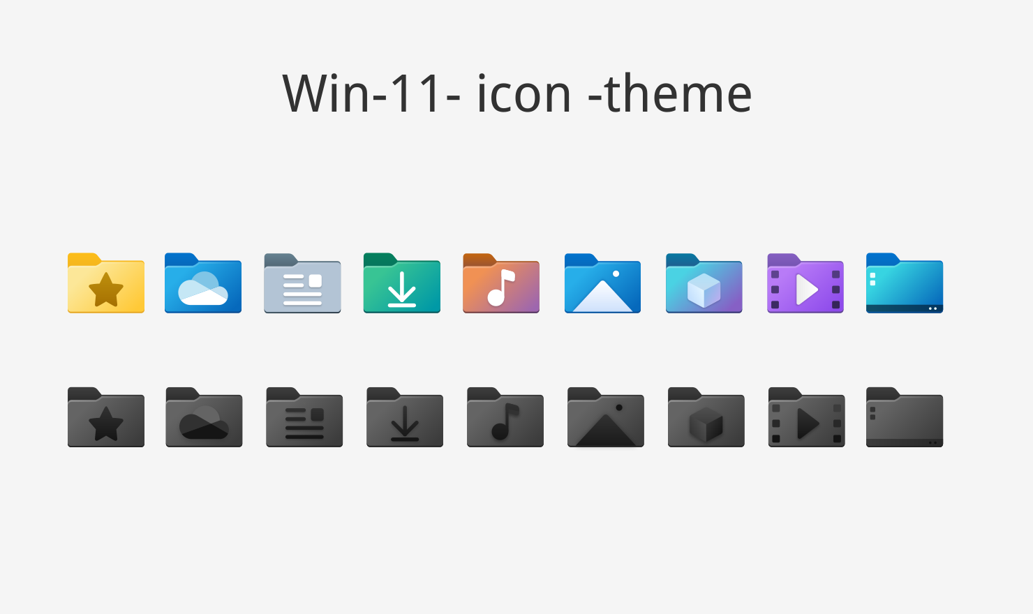Win11 Icons screenshot 3