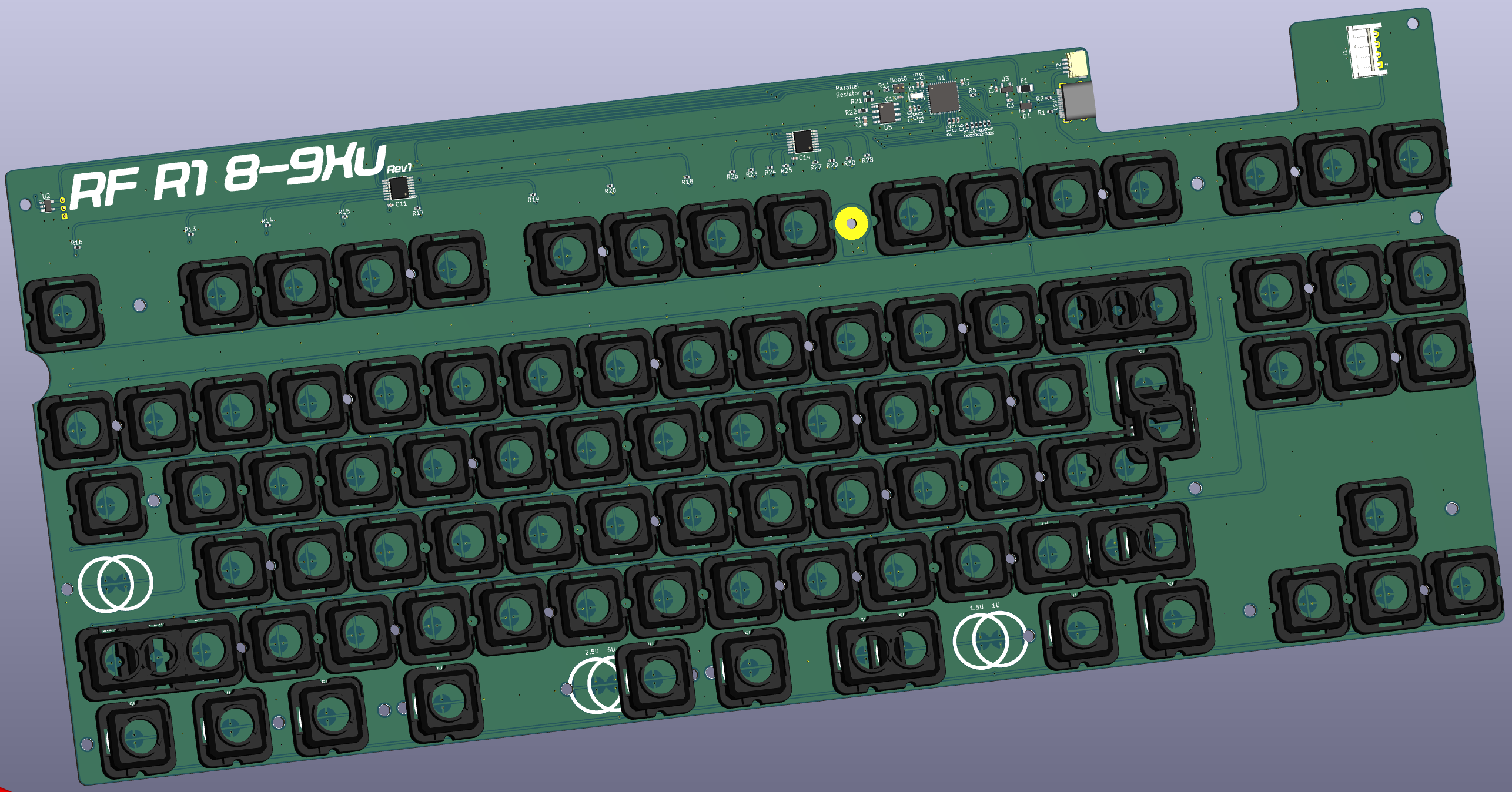 PCB Front Render