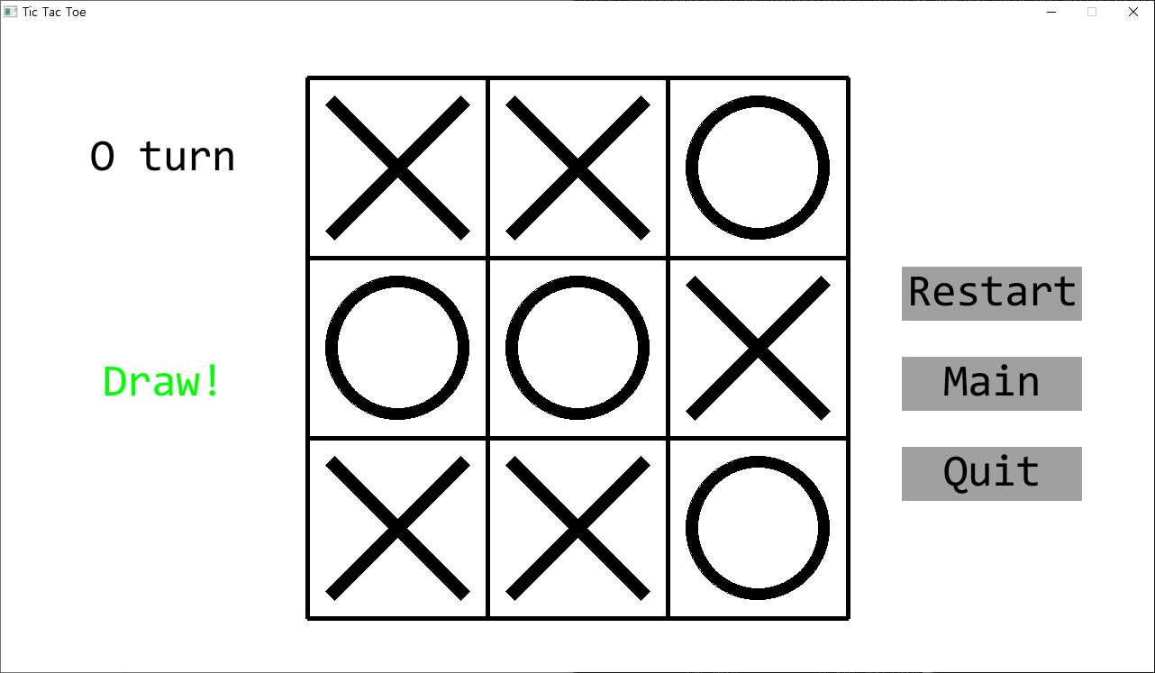 tic tac toe