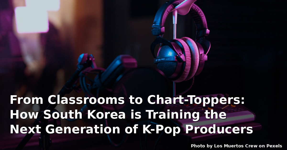 From Classrooms to Chart-Toppers: How South Korea is Training the Next Generation of K-Pop Producers