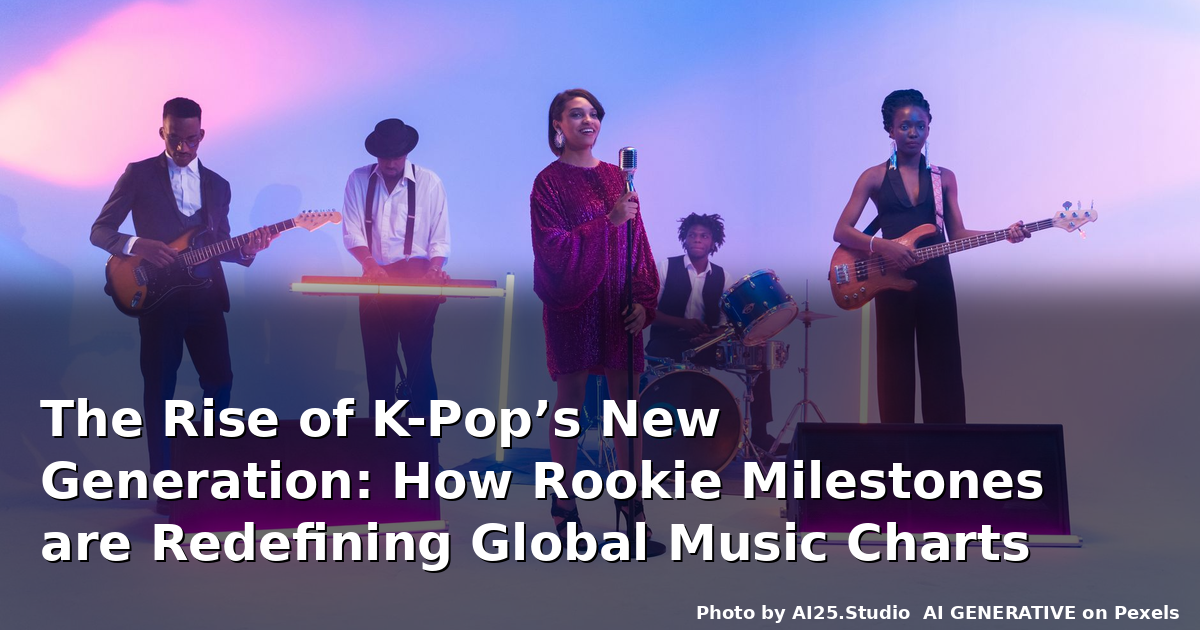 The Rise of K-Pop’s New Generation: How Rookie Milestones are Redefining Global Music Charts