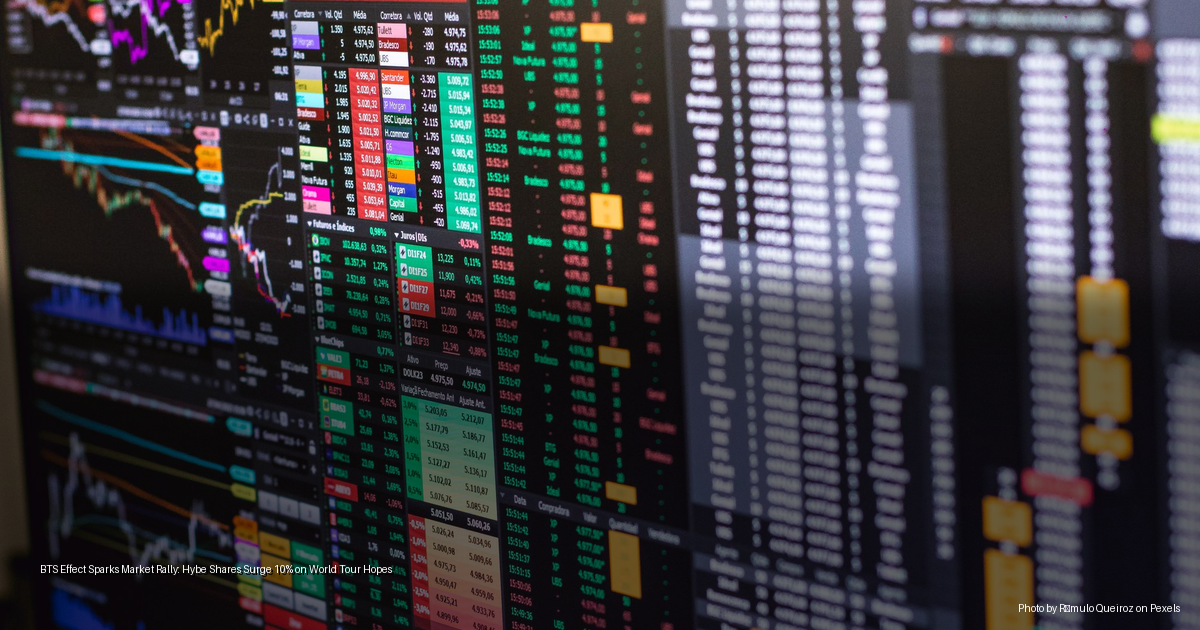 BTS Effect Sparks Market Rally: Hybe Shares Surge 10% on World Tour Hopes