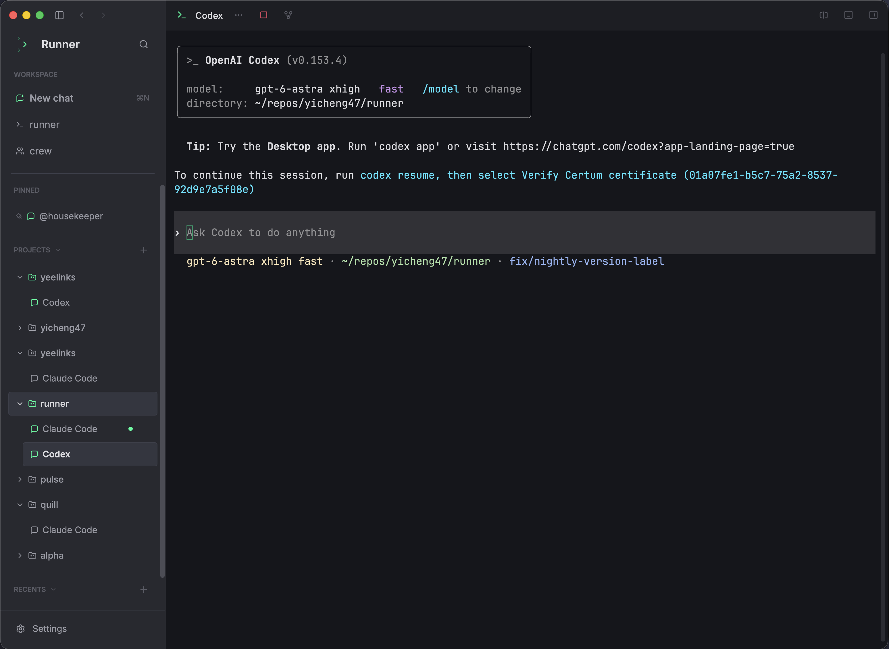 Multi-agent tab management
