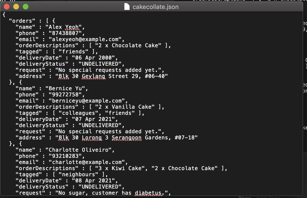 Delivery Date is able to be set before Today's Date through json file ...