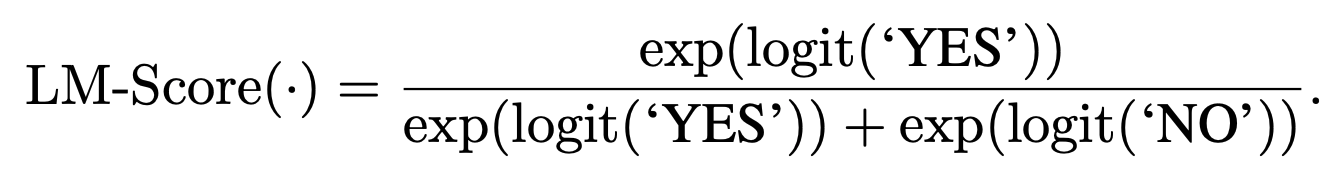 LM-Score Function