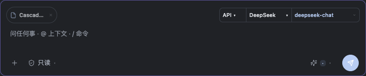Glossa 1.0.0 composer with file references left and runtime, provider and model controls right