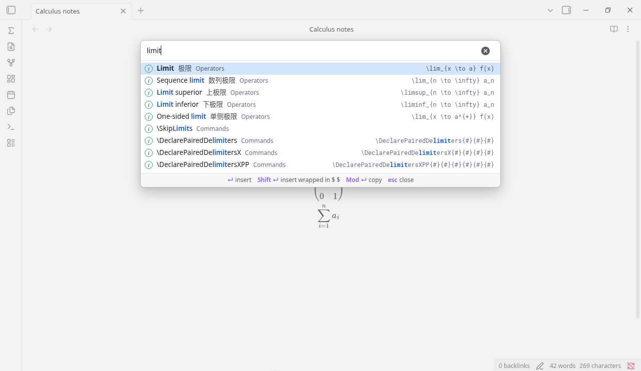 Search window