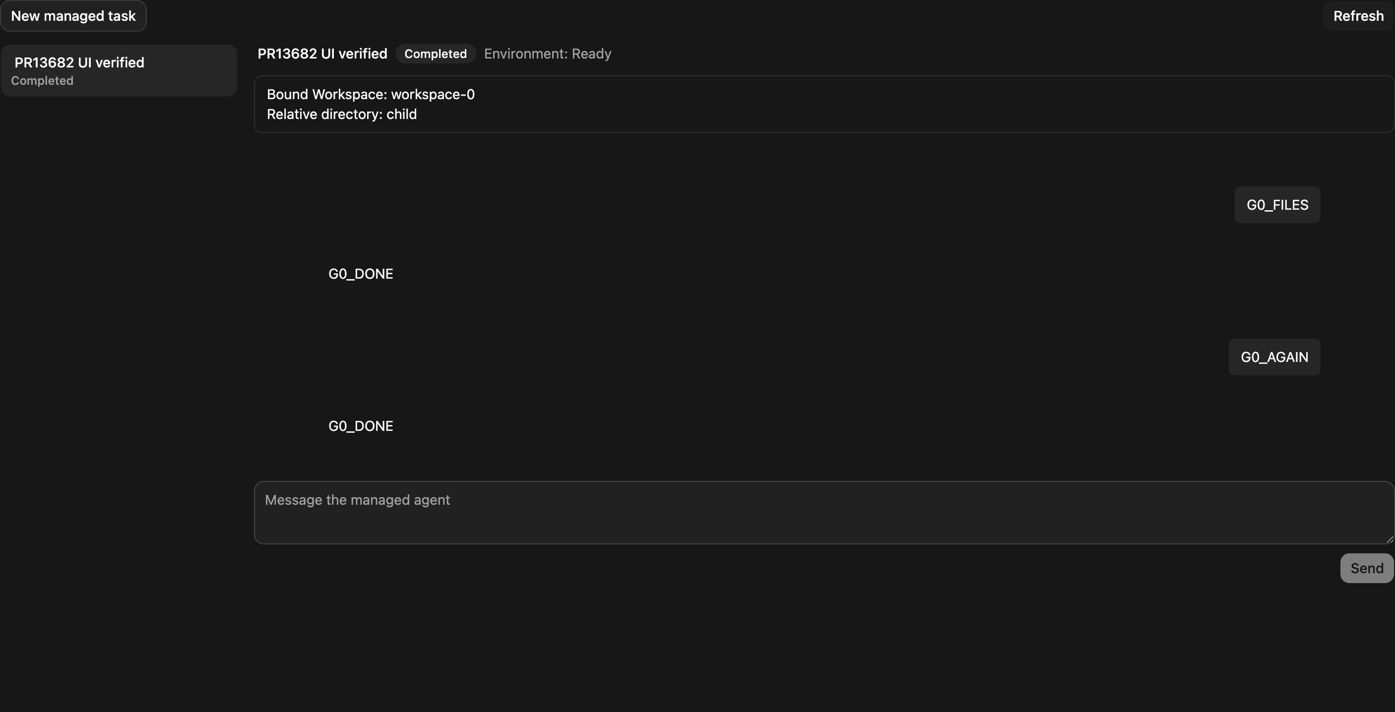Final actual UI after allow, deny and title refresh