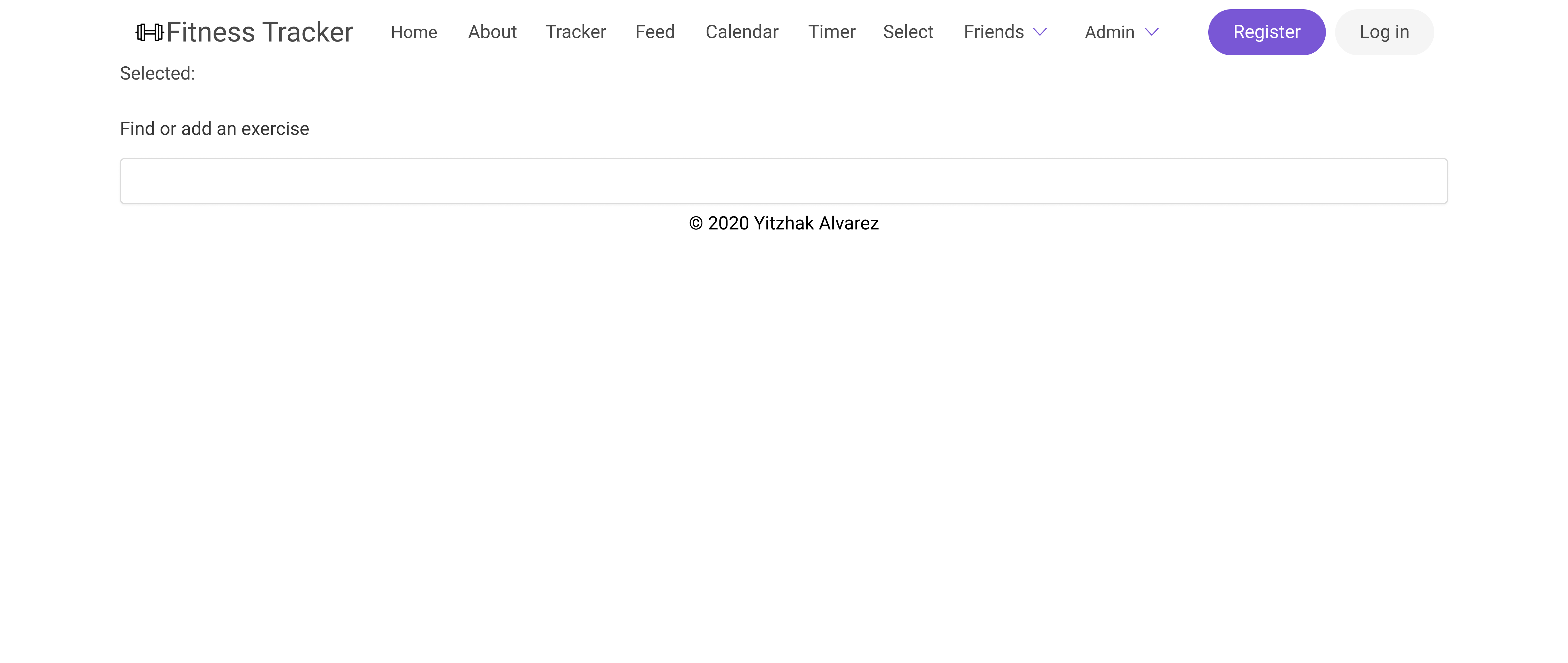 GitHub - yitzhakalvarez/FitnessTracker: Fitness Tracker, a full stack ...