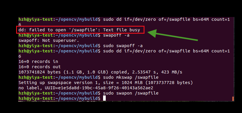Couldn't allocate. Sudo chmod 600 /Swapfile что означает 600. Sudo DD if=/Dev/Zero of=/Swapfile BS=1024 count=1048576 видео. $ Sudo swapoff -v /tmp/Swapfile. Making Swapfile Мем.