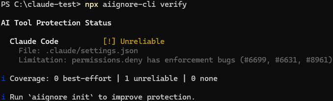 aiignore verify