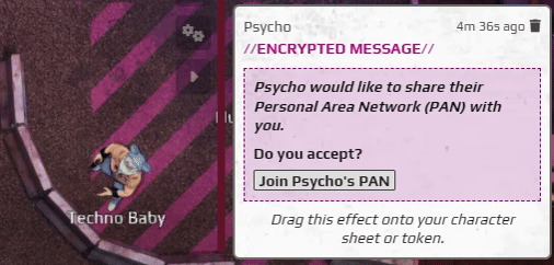 FoundryVTT Shadowrun6 Join PAN
