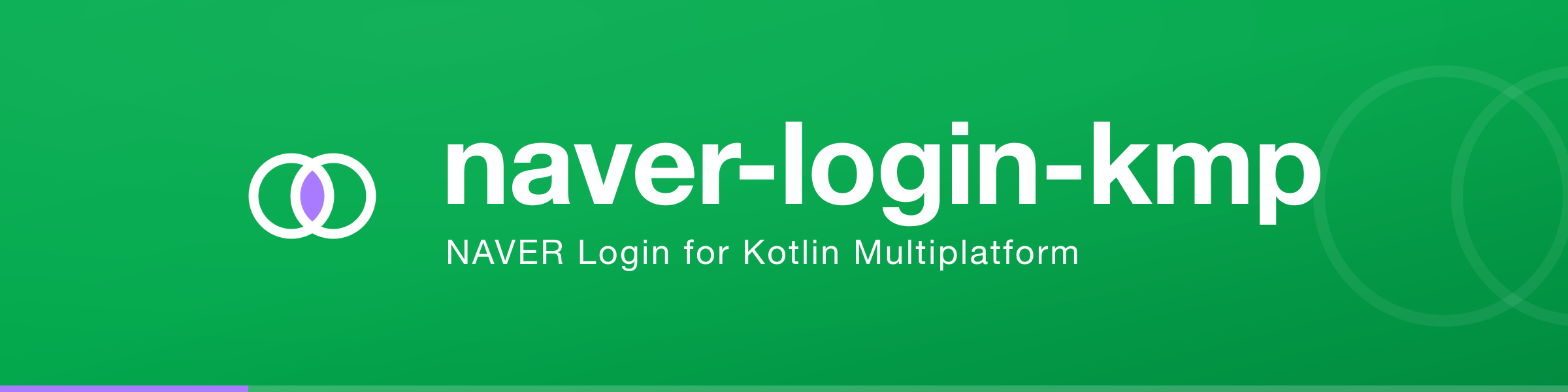 naver-login-kmp — NAVER Login for Kotlin Multiplatform, a Kotlin Multiplatform library wrapping NAVER's native login SDKs