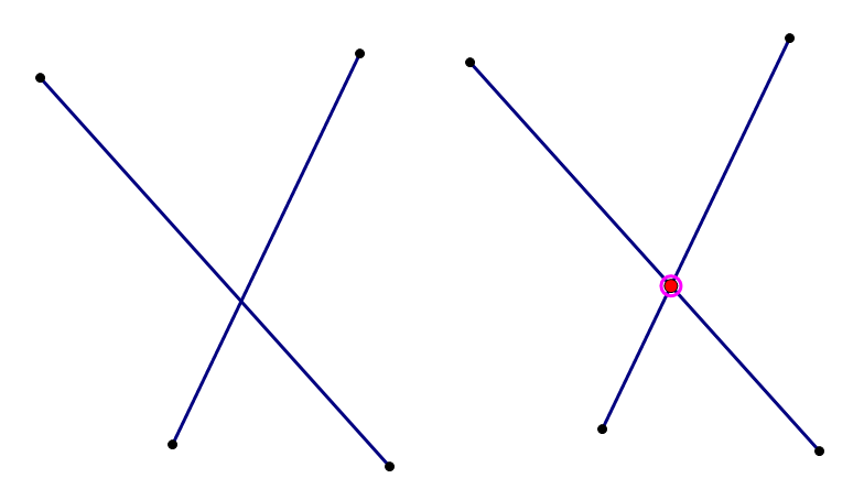 intersected simplexes