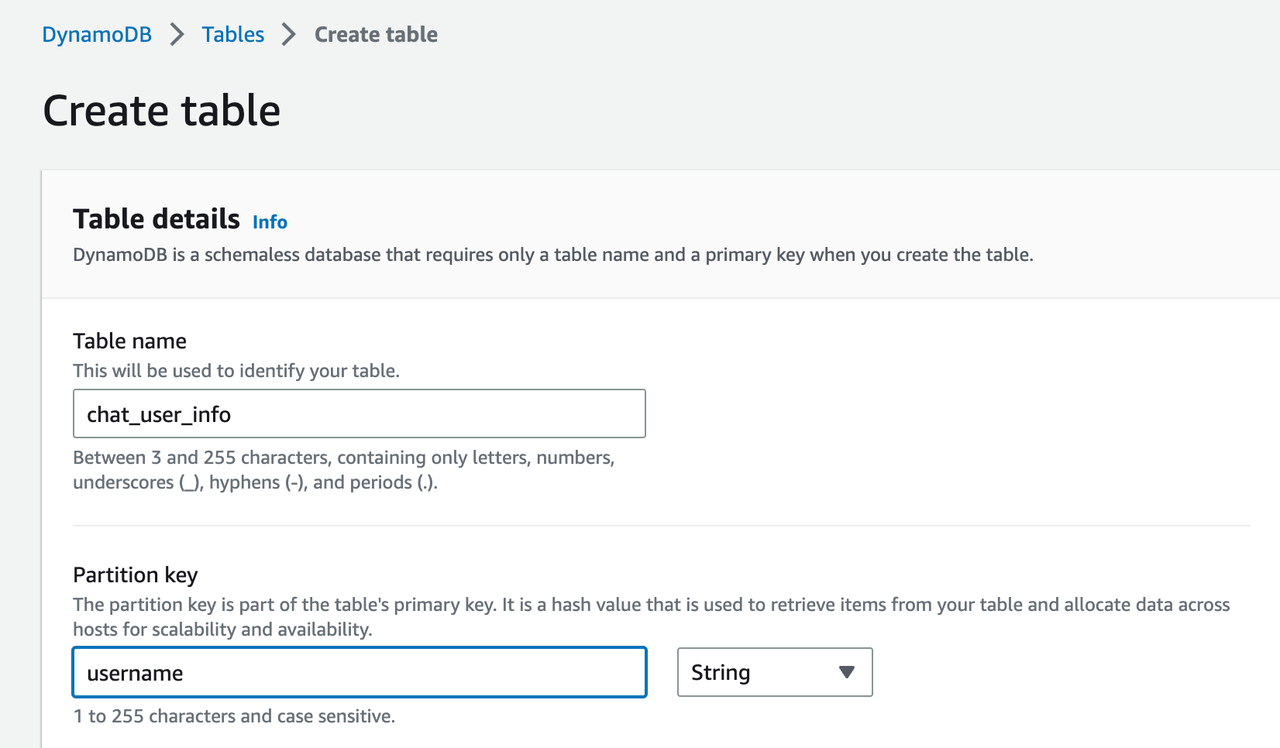 dynamodb