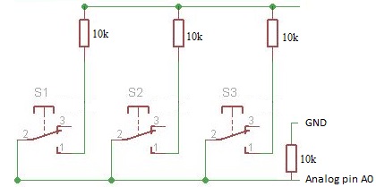 Input Button Circuit