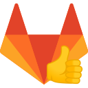"Official GitLab Merge Request Upvotes Extension Logo"