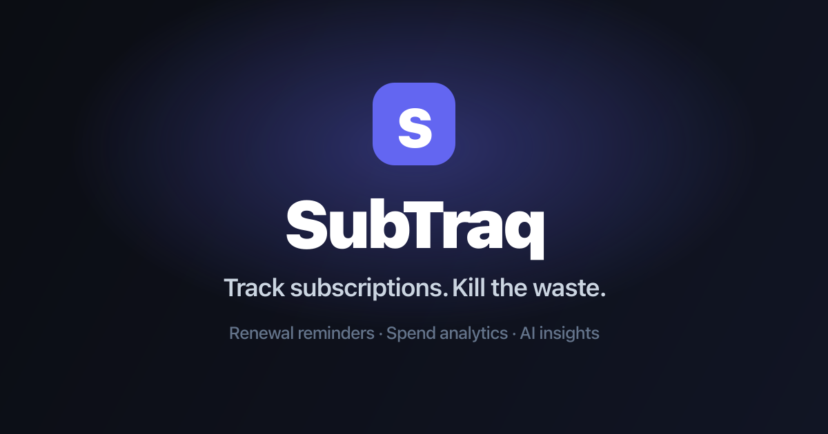 SubTraq