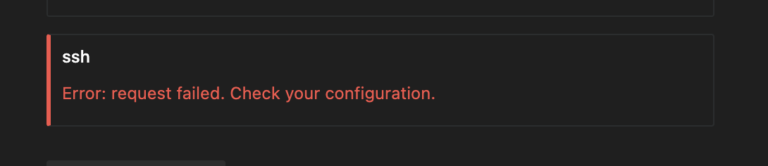 Windsurf Settings Error Message