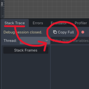 Copy Full Stack Trace's icon
