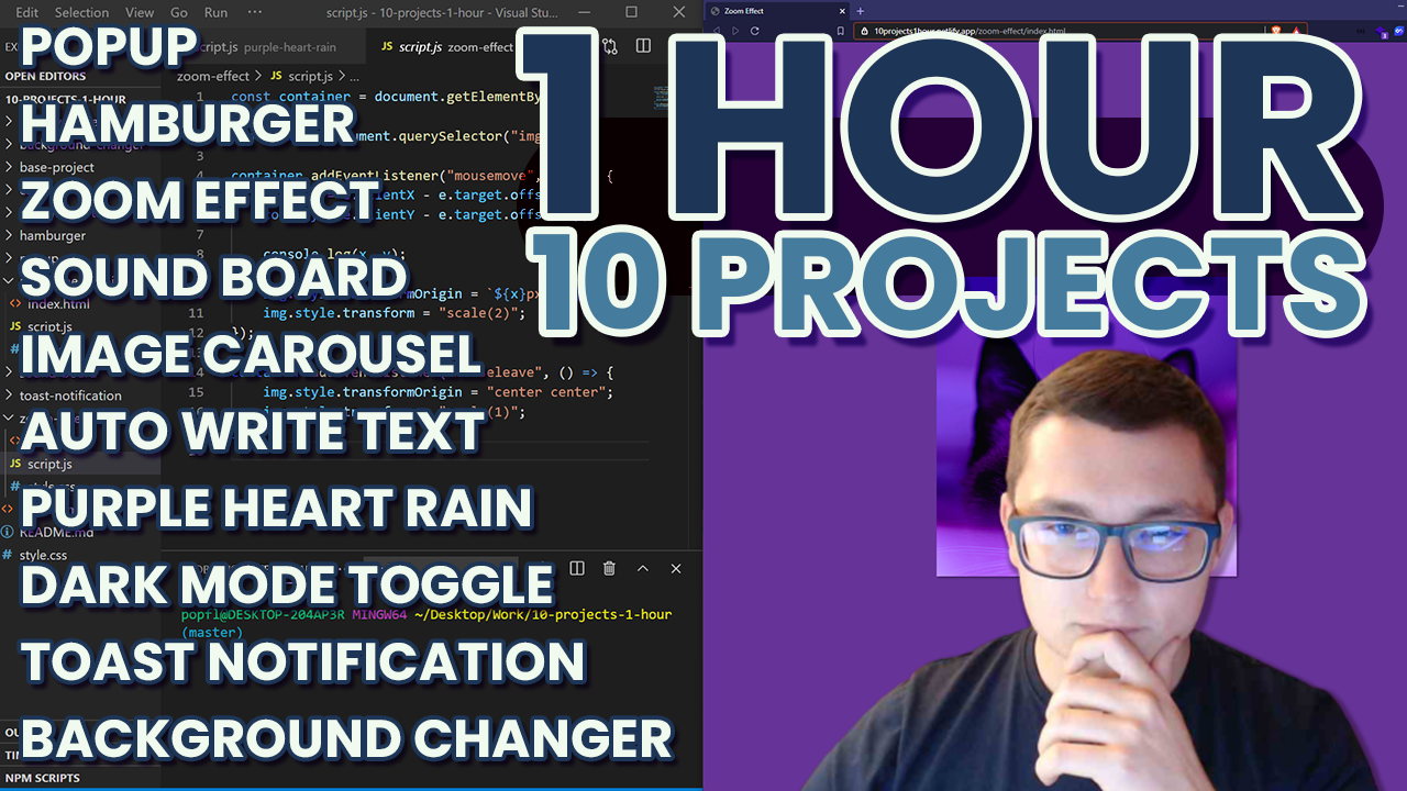 1Hour10Projects