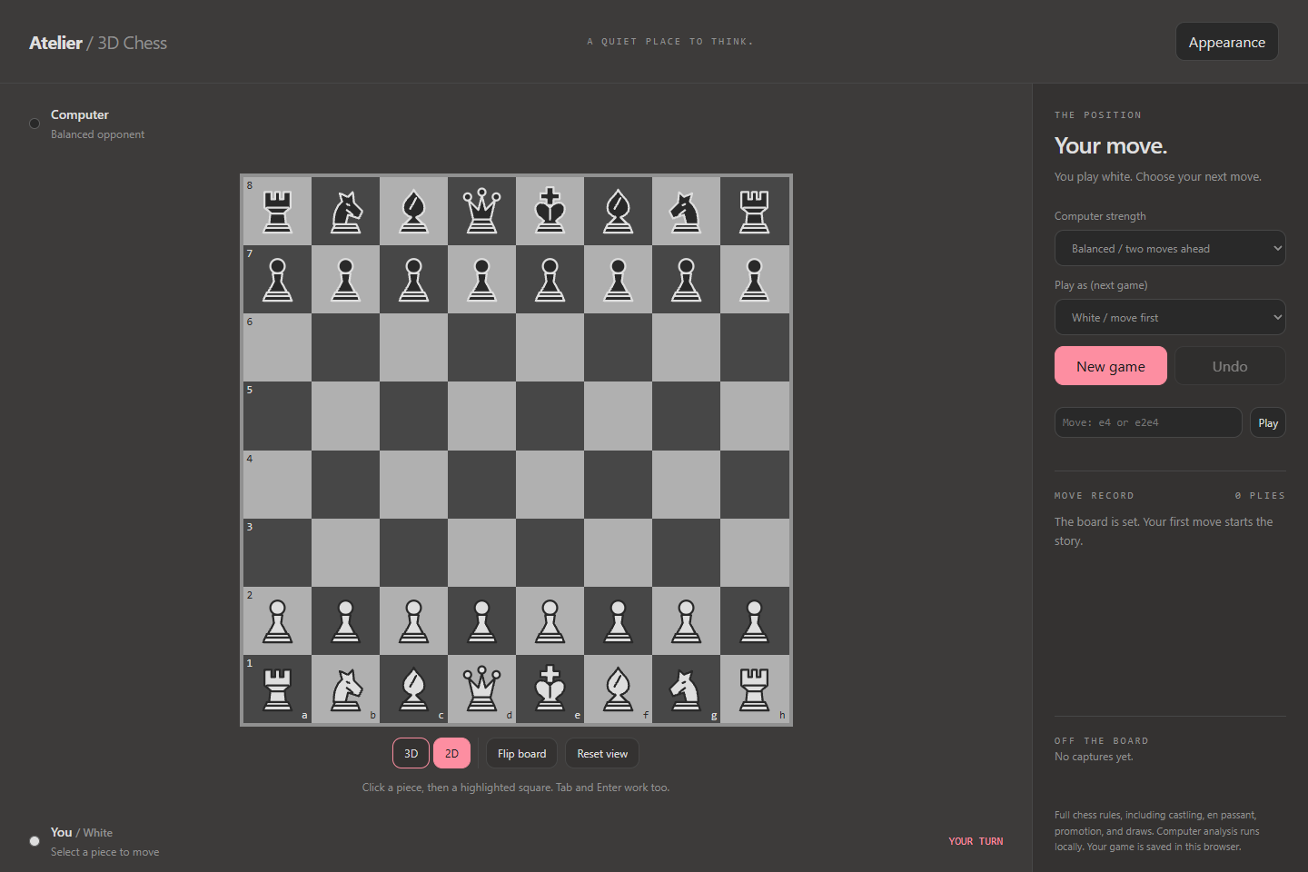 chess3dastra screenshot
