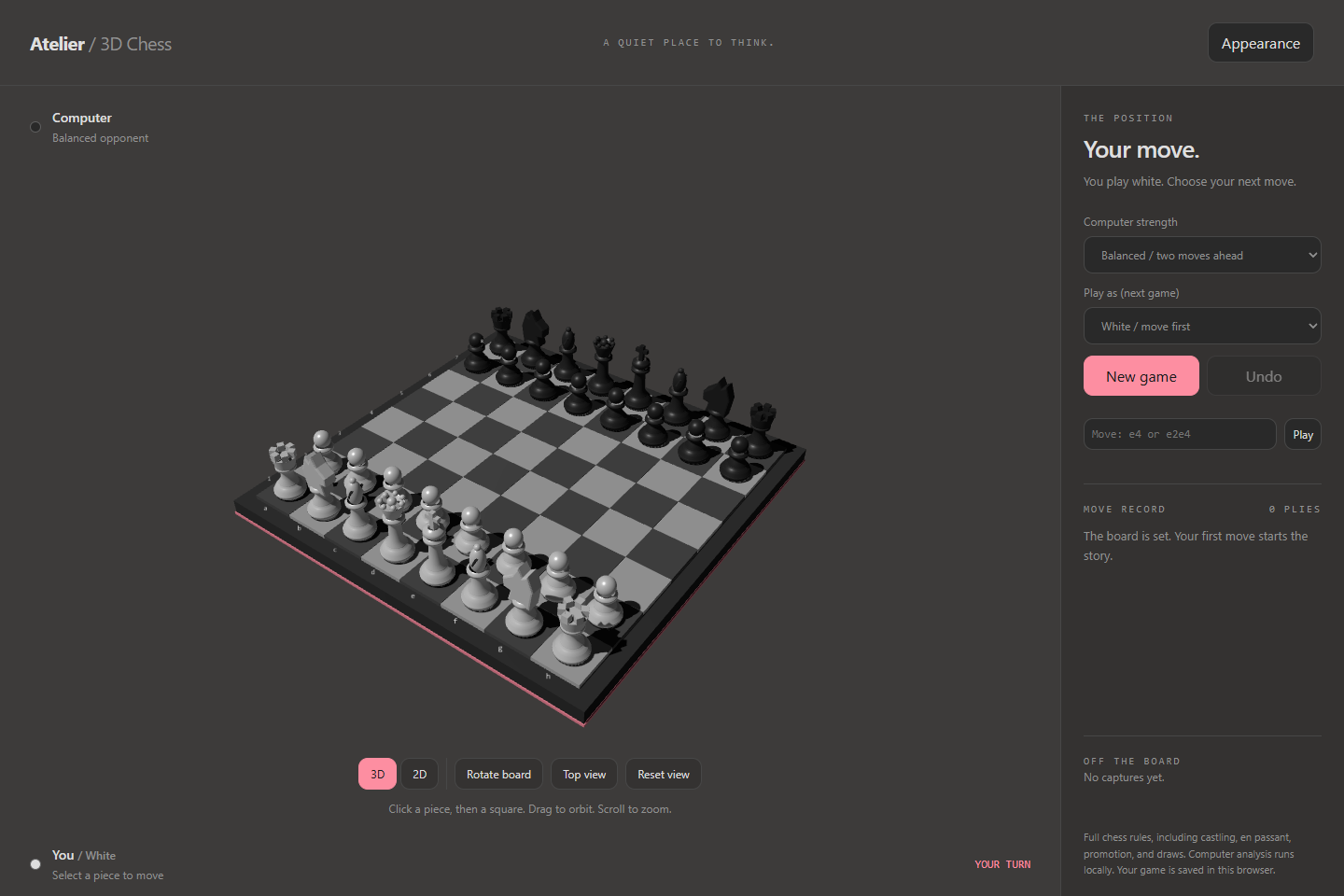 chess3dastra screenshot
