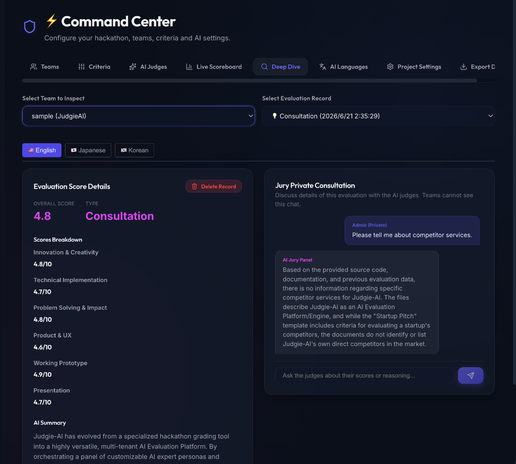 Command Center