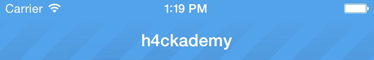 BusyNavigationBar preview