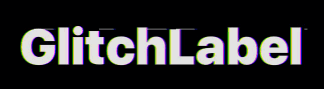 GlitchLabel preview