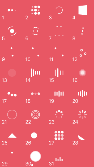 NVActivityIndicatorView preview