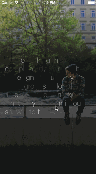 RQShineLabel preview