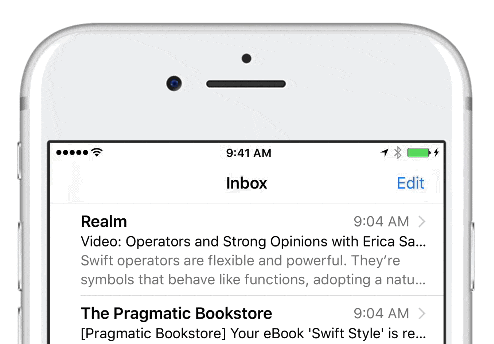 SwipeCellKit preview