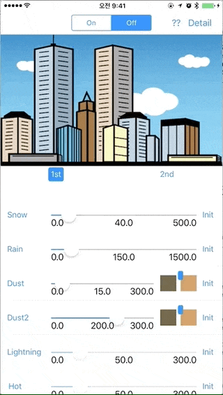 URWeatherView preview