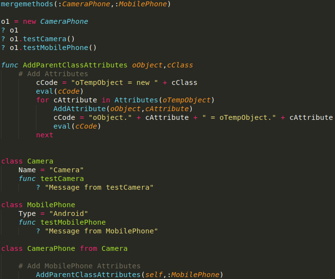 Ring syntax highlighting - strings and operators