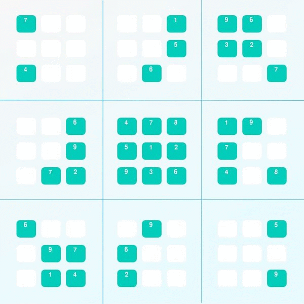 Sudoku solving