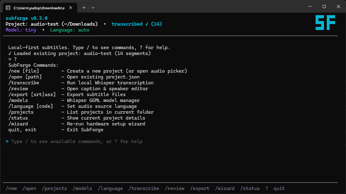 Building SubForge: A Local-First, Zero-Bloat AI Caption Studio for Creators