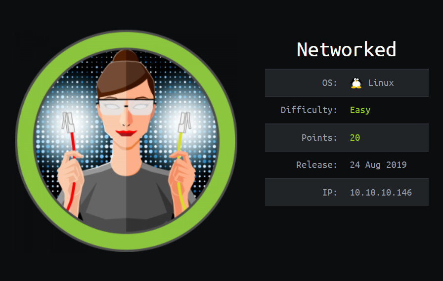 HackTheBox - Networked image