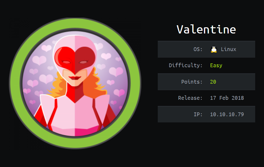 HackTheBox - Valentine image