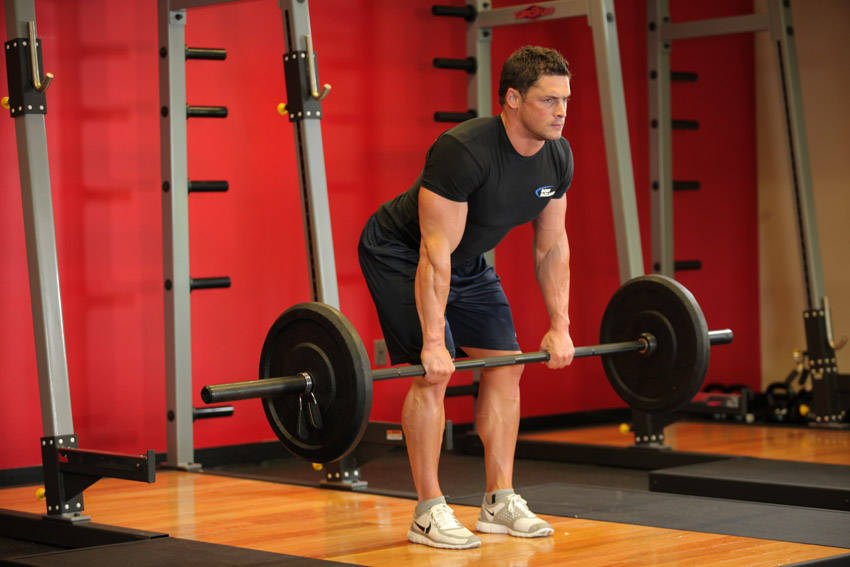 Bent Over Barbell Row exercise