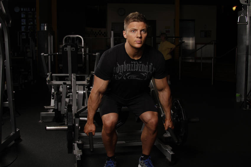 Leverage Deadlift exercise