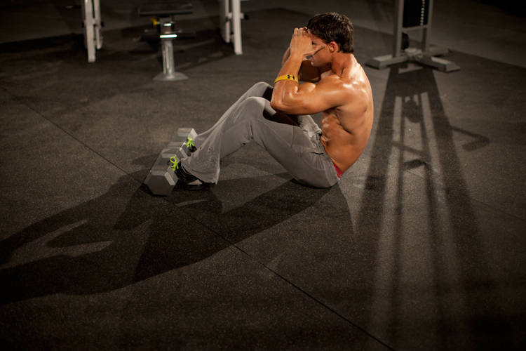 3/4 Sit-Up reference position 2