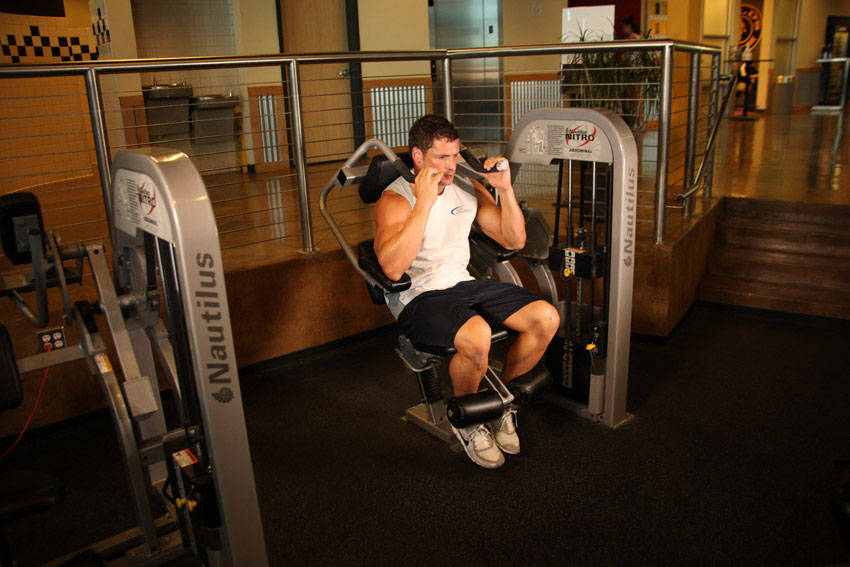 Ab Crunch Machine reference position 2