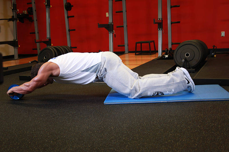 Ab Roller reference position 2