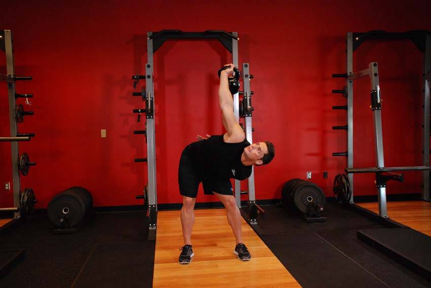 Advanced Kettlebell Windmill reference position 2