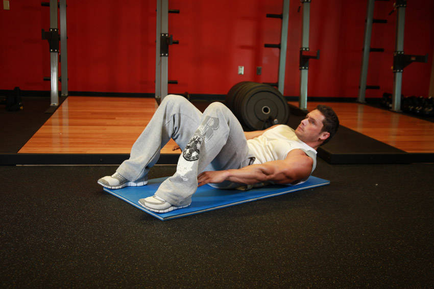 Alternate Heel Touchers reference position 2