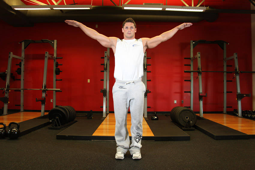 Arm Circles reference position 2