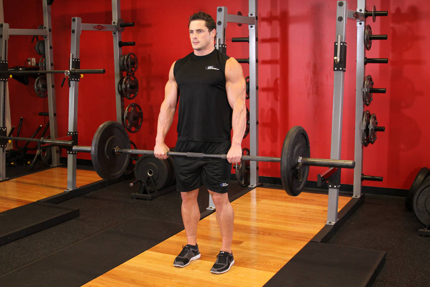 Barbell Deadlift reference position 2