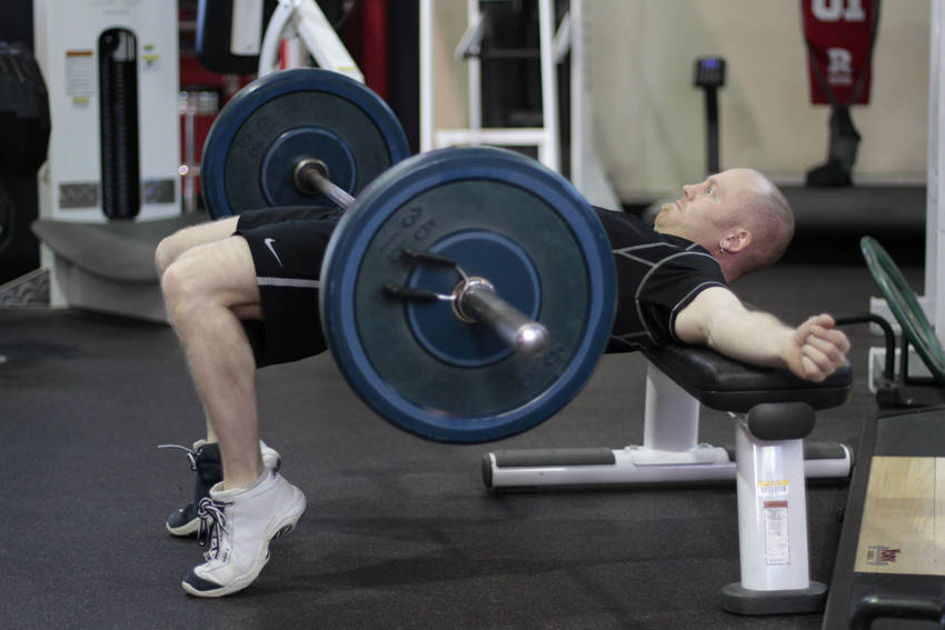 Barbell Hip Thrust reference position 2